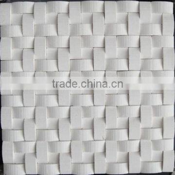 Hot 2015 Custom-Made Frost-Proof White Marble Stone Mosaic