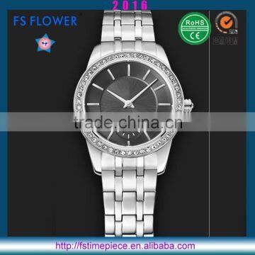 FS FLOWER - High-Grade Stainless Steel Case 316l Diamond Luxury Watch Women Watch Fashion Jewelry