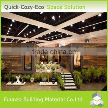 Economical Decorated Prefabricated Wood Frame House