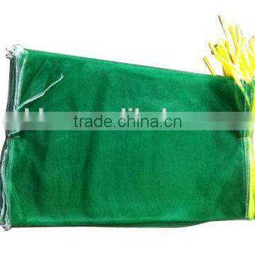 custom wholesale polypropylene woven sack for fruits vegetables packing/mesh bags