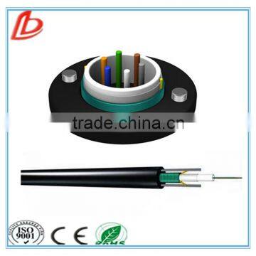 Unitube Light-armored GYXTW 6 core fiber optic cable, 6 core outdoor fiber optical cable