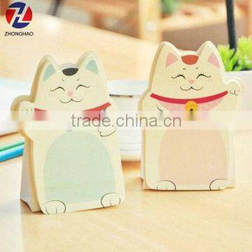 New product fancy cat design cute notepad