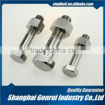 High strength M100 standard size stainless steel clamp nut and bolt