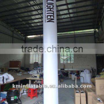 LED lighting inflatable pillar