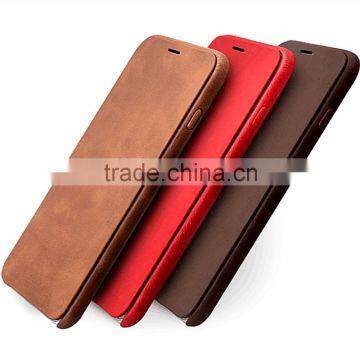 OEM/ODM manufacture smart leather rock case for iphone 5se