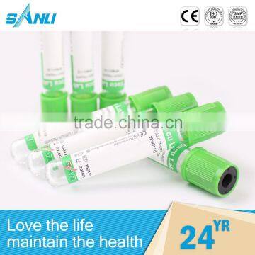 OEM acceptable custom blood collection tubes lithium heparin tube