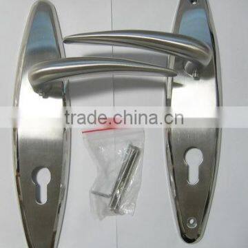 Door Handle with Plate