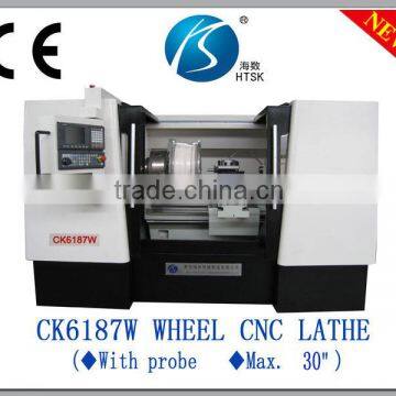 alloy wheel lathe CK6187W rims cnc lathe and enterprise lathe