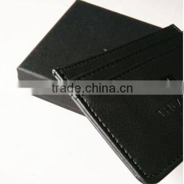 leather card holder and leather id card holder