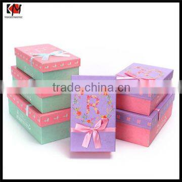 Customized Rigid Paper Folding Gift Box With Ribbon Closure photo-4