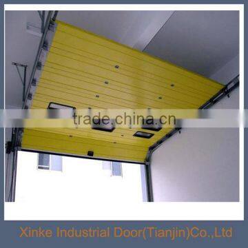 Steel Vertical Industrial Sectional Door With Pu Foam SLD-046