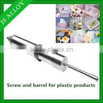 Special stainless steel material screw barrel for injection molding machine