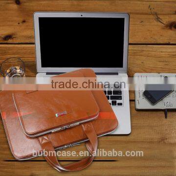 BUBM 2016 PU Leather For MacBook Air Bag Coffee Grey Beige Color for Your Choose