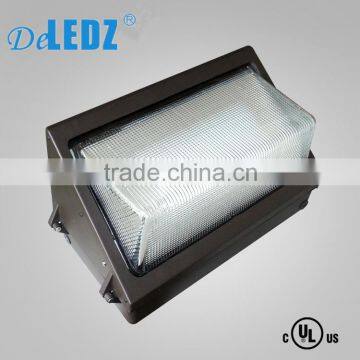 DLC UL listed WBB120 120w Meanwell driver IP65 UL cUL approved surface mounted light led wall pack light