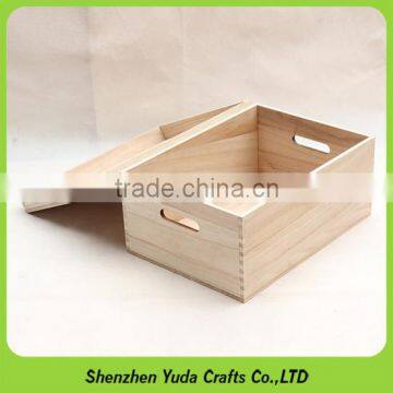 Original Wood Material Storage Box Mdf Box With Lid for Shoes photo-2
