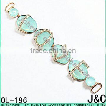 Blue Color Resin Stone Shoe Ornament/ Shoe Accessory/ Shoe Trim photo-1