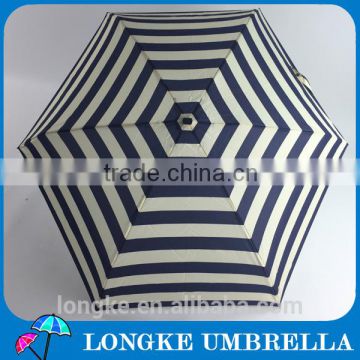 super mini stripe design portable tiny umbrella