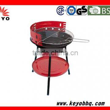 KEYO hot sale 13" simple charcoal bbq grill