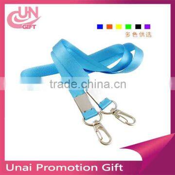 High quality low price custom plain lanyard