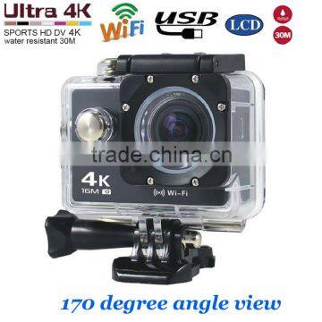 Ultra HD 4K Sport Action Camera Sports DV 2 Inch LCD 4K 30FPS 170 Degree Fish Eye Lens photo-6