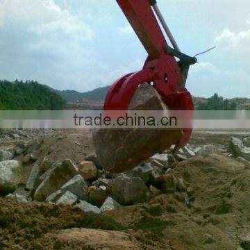 Hitachi Zx360lch Excavator Hydraulic Rotating Grapple Stone Grapple photo-3