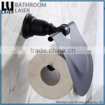 Direct Marketing Factory Covered Zinc Alloy ORB Finishing Bathroom Sanitary Items s Wall Mounted Toilet Paper Holder photo-2