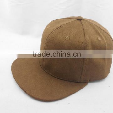 Factory wholesale blank flat brim fashion 5 panel snapback cap/hat