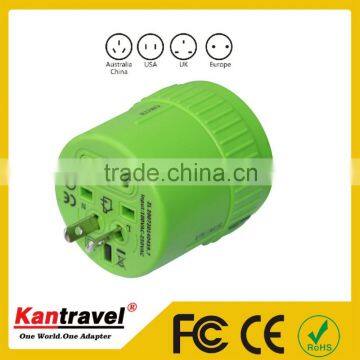 EU To US Plug Adapter AU To US Universal AC Travel Power Adapter Converter Outlet photo-4