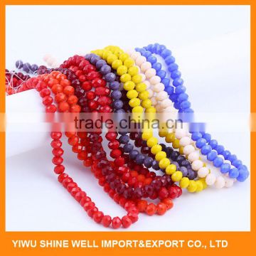 New product OEM quality colored flat back glass beads with reasonable price