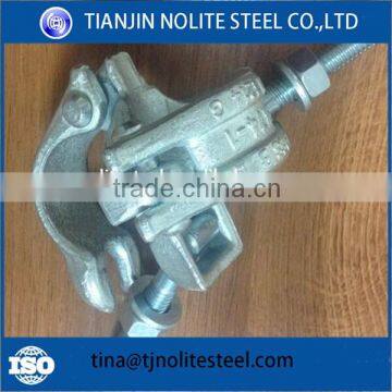 BS1139 Drop Forged British type pipe clamp double capacity coupler fasten fittings building construction