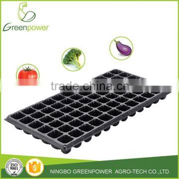 72cells PS Plastic Plug Seed Starting Grow Germination Tray for Greenhouse Vegetables Nursery