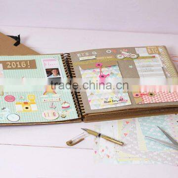 2017 New Style DIY Scrapbook Planner Notebook photo-4
