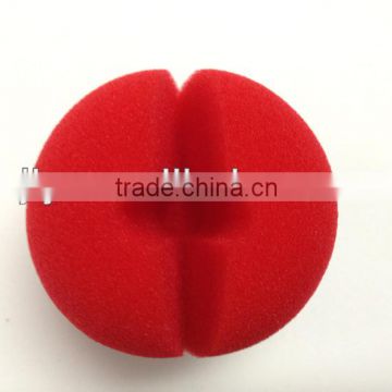 Red Foam Clown Nose with Diameter 2''