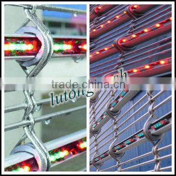 Anping lutong mesh Media mesh for building facade decoration