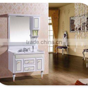 Smart and Cheap Pvc Cabinet Vanity and Sink for Bathroom