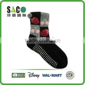 Lovely 3D Animal Head Acrylic Indoor Socks photo-3