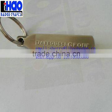 Various Shapes Cheap Promotion Gift Custom Embossed Logo Key Chain,Zinc Alloy Metal Keychain photo-3