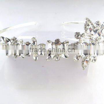 Hotsale new fashion crystal flower crown