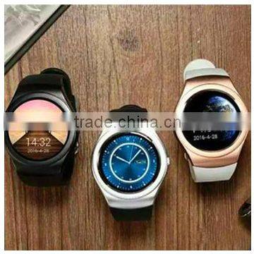 2016 New Product Smart Watch Android/IOS Digital-watch Bluetooth Reloj Inteligente SIM Round Heart Rate Monitor Watch Clock photo-4