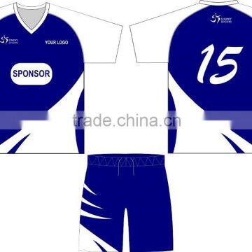 Soccer sportswear type sublimated soccer training uniforms new design