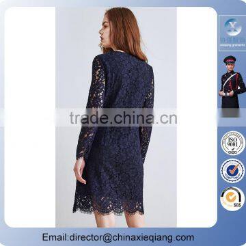 2016 Fashion Ladies Elegant Lace Dress Women Lace Floral Dress