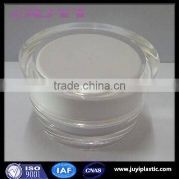 Acrylic Plastic Type Cosmetic Jars And Skin Care Cream Container Use Plastic Acrylic Face Cream Jar