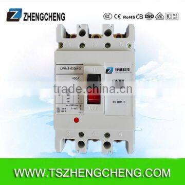MCCB moulded case circuit breaker LWM8-630M 400A 3P