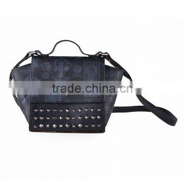 2016 Lady's Fashion Shoulder Bag,handbag with Studs