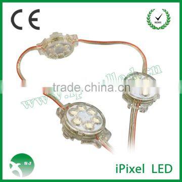 40mm 24V 1.44W ucs1903 IC Digital RGB LED Pixels 20pcs/string