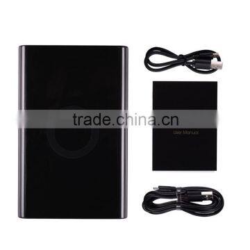 Portable Qi Certificated Wireless Charging Pad With 7000mAh External Battery For Mobilephones Tablets photo-4