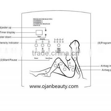 Portable Massage Slimming Machine Presoterapia Equipo Infrared Lymphatic Drainage Presoterapia Machine photo-3