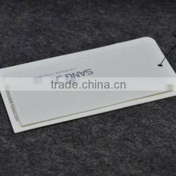 Street Price Gold Foil Hang Tag With Logo Printing photo-4