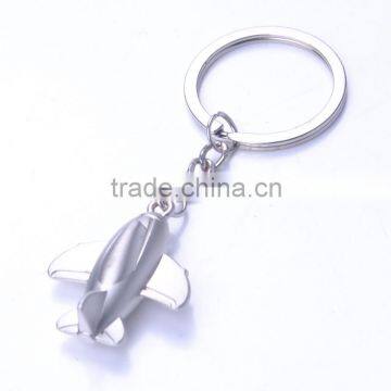 Wholesale 3d Airplane Metak Key Chains Business Gift Metal 3d Airplane Key Rings photo-2