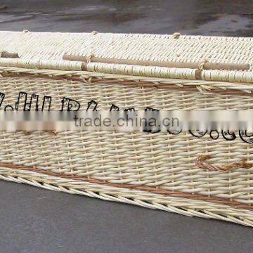 Wicker coffin (HL-WBC3)